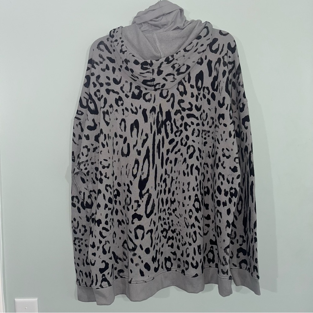 NWT Seven7 size XXL mask hoodie animal print - Picture 11 of 11